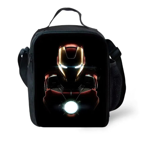 Torba na lunch Avengers Iron Man – złoty hełm, popiersie