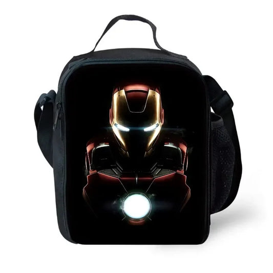 Torba na lunch Avengers Iron Man – złoty hełm, popiersie