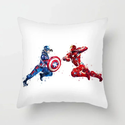 Poszewka na poduszkę Avengers Grupa – Captain America kontra Iron Man