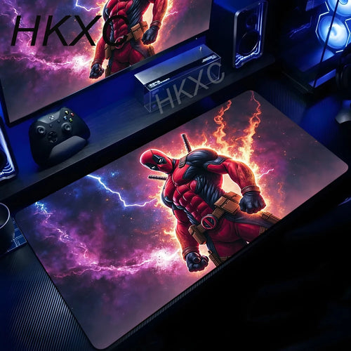 Podkładka pod mysz Marvel Deadpool – Fioletowe płomienie mgławicy