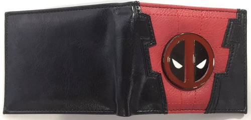 Portmonetka Avengers Deadpool – czarna kanciasta naszywka