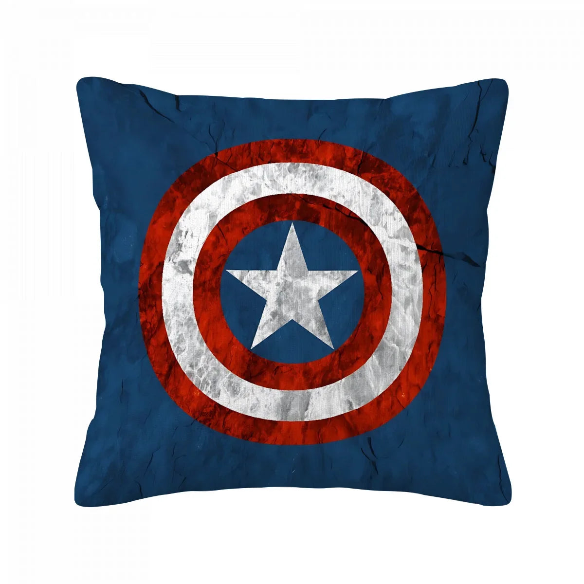 Poszewka na poduszkę Captain America – tarcza o fakturze kamienia