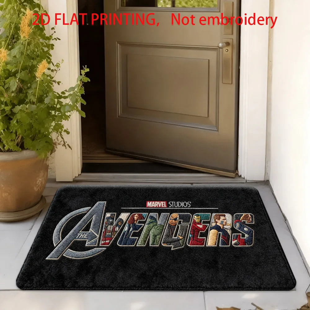 Dywan Marvel Avengers – wzór tajemniczej zielonej sylwetki