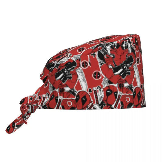 Bandana Deadpool – Czerwony wzór masek