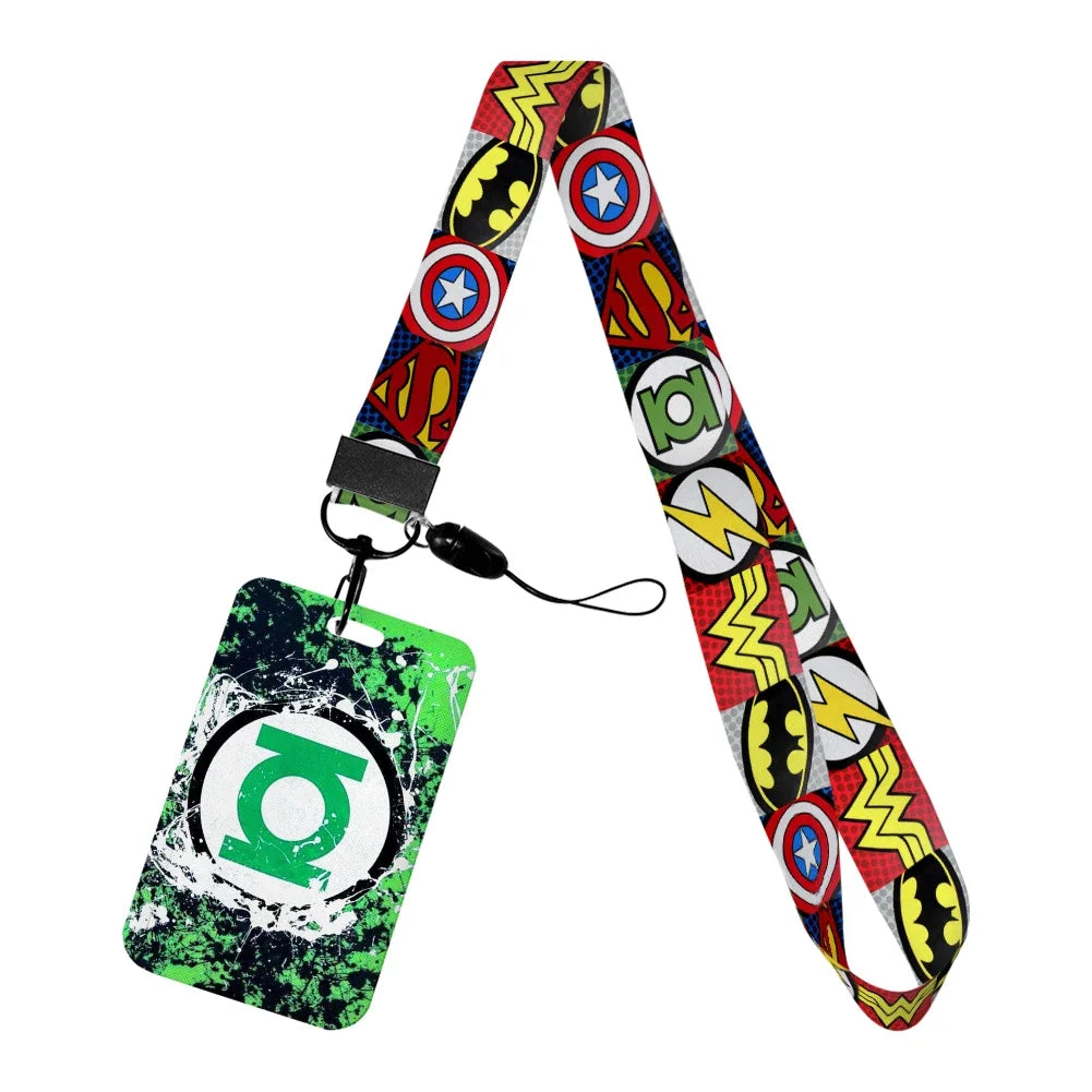 Identyfikator Green Lantern — logo z zielonym rozbryzgiem