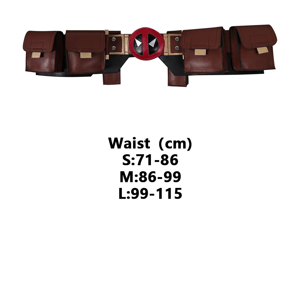 Pas Avengers Deadpool – akcesorium cosplay dla mężczyzn