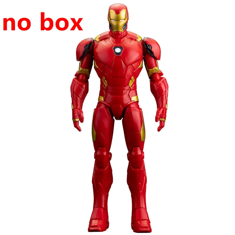 Zestaw Avengers - kolekcja wielu postaci: Iron Man, Thor, Hulk, Spider-Man 18 cm