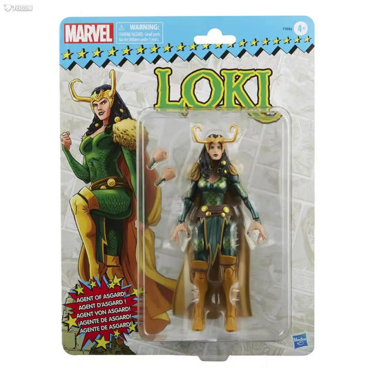 Figurka Hasbro Lady Loki – Agent of Asgard Vintage, zielono-złota