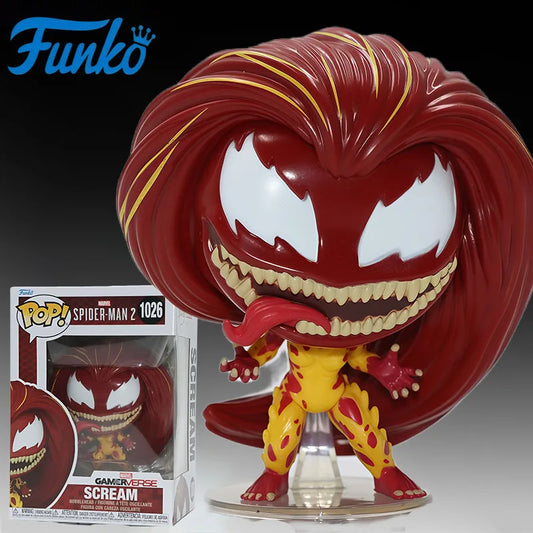 Figurka Funko Pop Marvel Scream – czerwono-żółty symbiont #1026