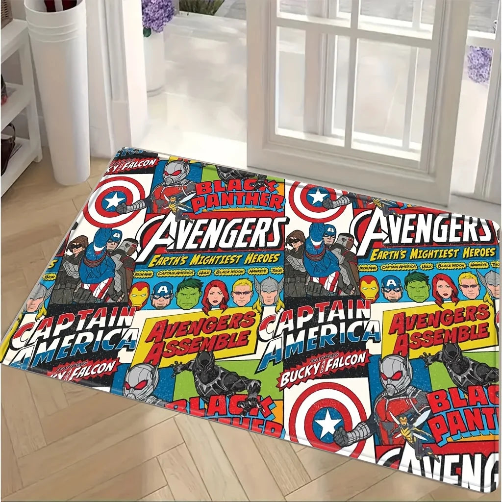 Dywanik Avengers Hulk – płonąca eksplozja i dym