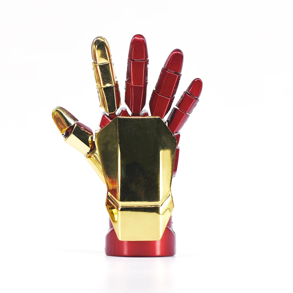 Pamięć USB w kształcie robotycznej dłoni Iron Mana – czerwono-złota, od 4 do 512GB