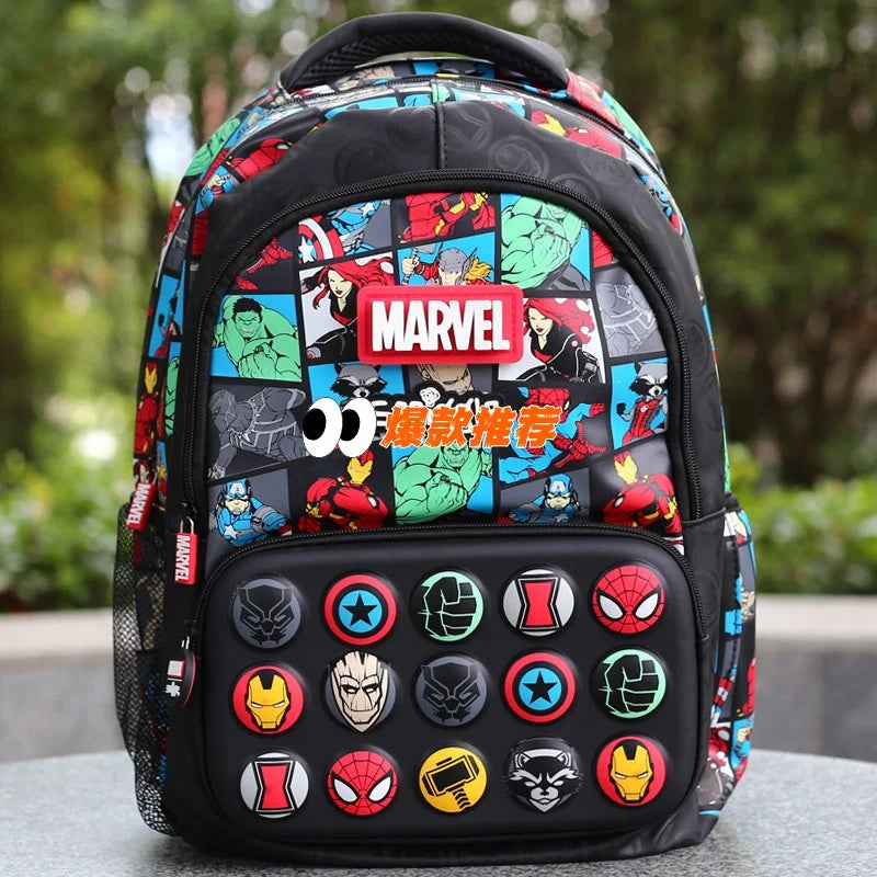 Plecak Marvel Multi-Hero - odpinane przypinki Avengers