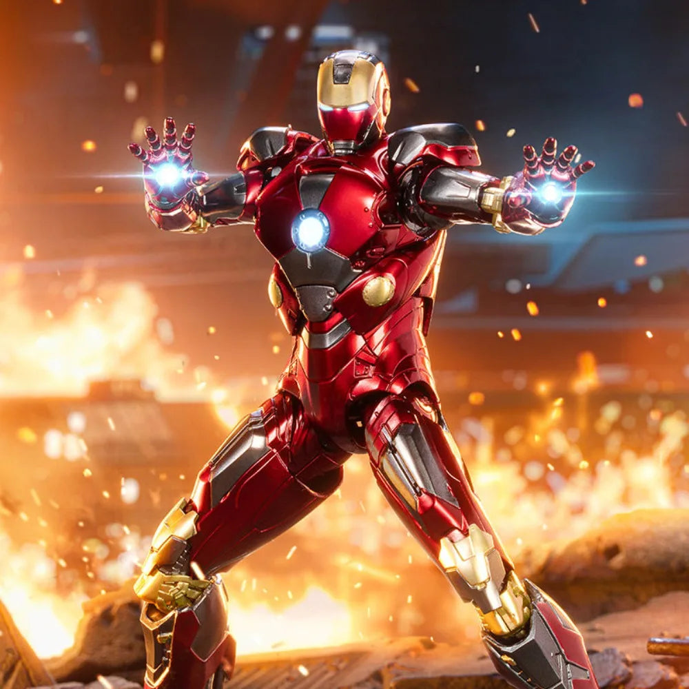 Figurka ZD Toys Iron Man MK39 Starboost – wariant teal