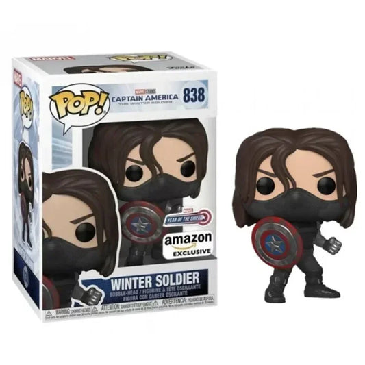 Figurka Funko Pop Avengers Kapitan Ameryka – kolekcjonerska #838