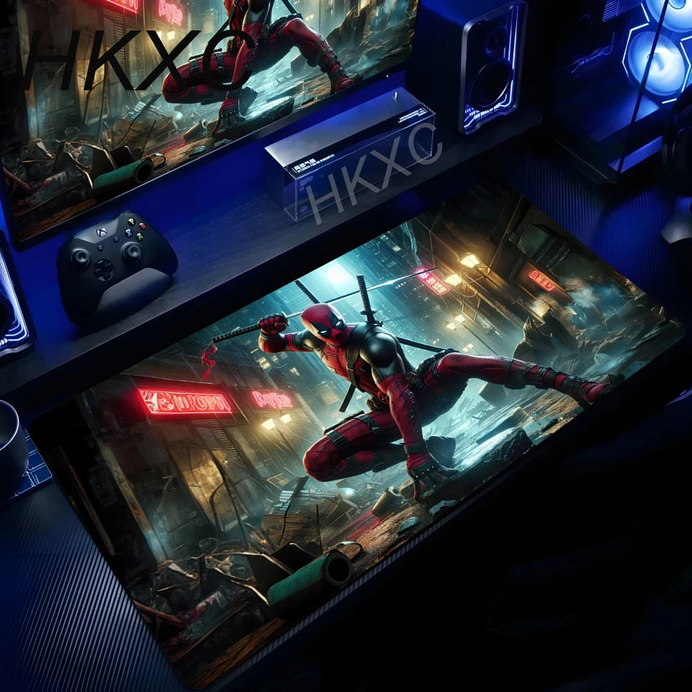 Podkładka pod mysz Marvel Deadpool – nocna alejka z neonami