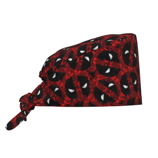 Bandana Deadpool – Czerwony wzór łusek