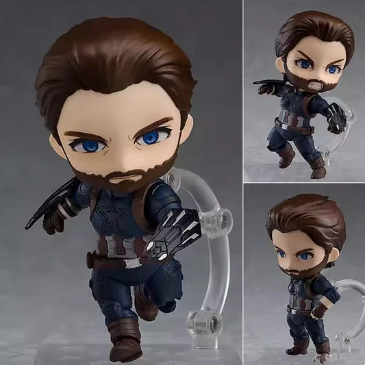 Figurka chibi Nendoroid Kapitan Ameryka – Infinity War, broda i rękawica