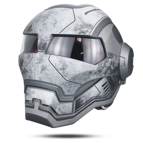 Kask Iron Man Avengers – matowy wojowniczy cosplay War Machine