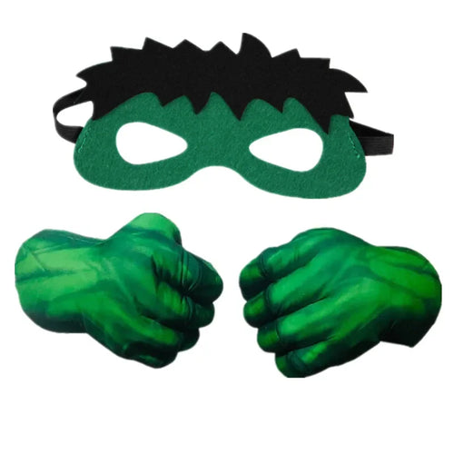 Rękawice bojowe Avengers Hulk dla dzieci – maska i pięści