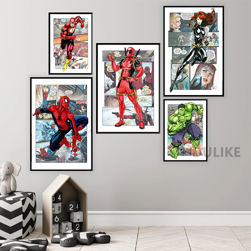 Plakat Captain America – komiks