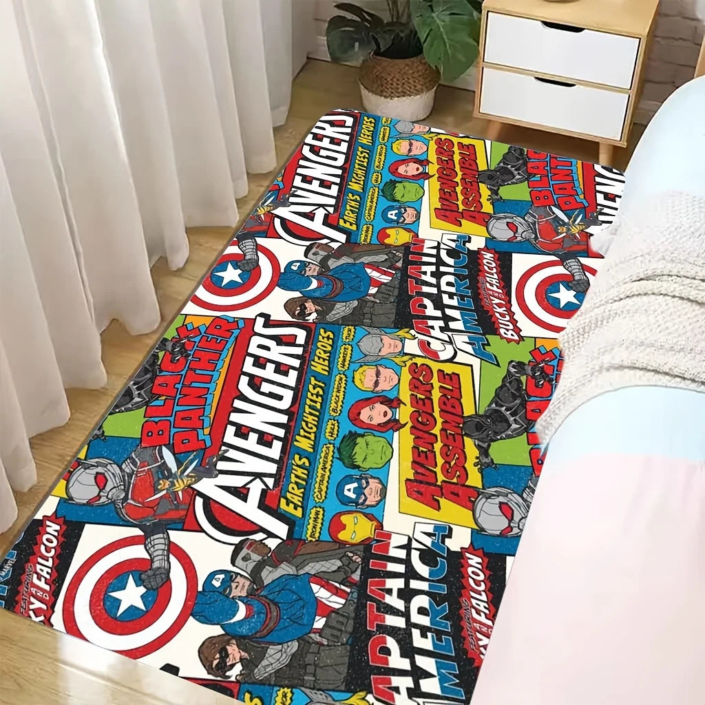 Dywanik Avengers Hulk – płonąca eksplozja i dym