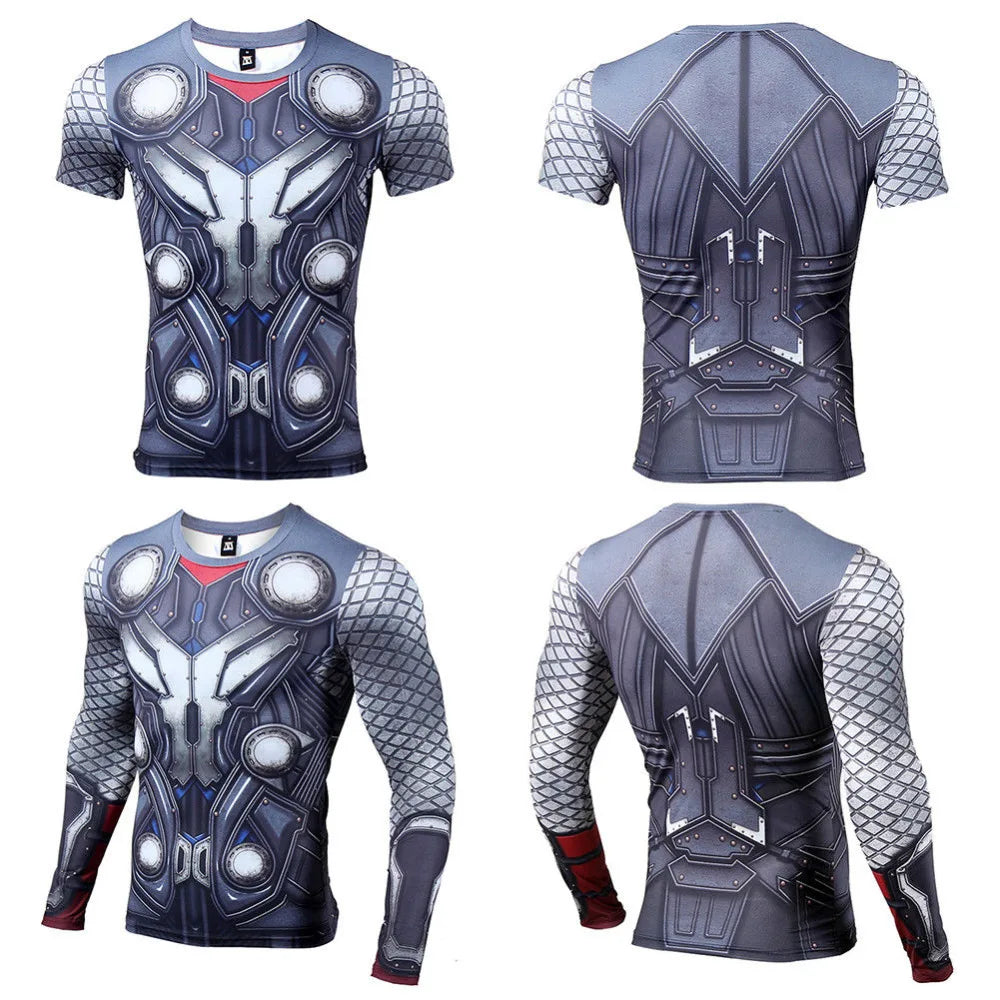 Koszulka Avengers Thor 3D – czerwona