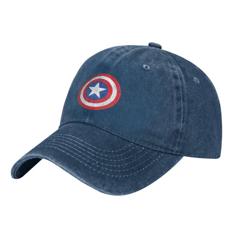 Czapka Avengers Kapitan Ameryka – granatowy denim