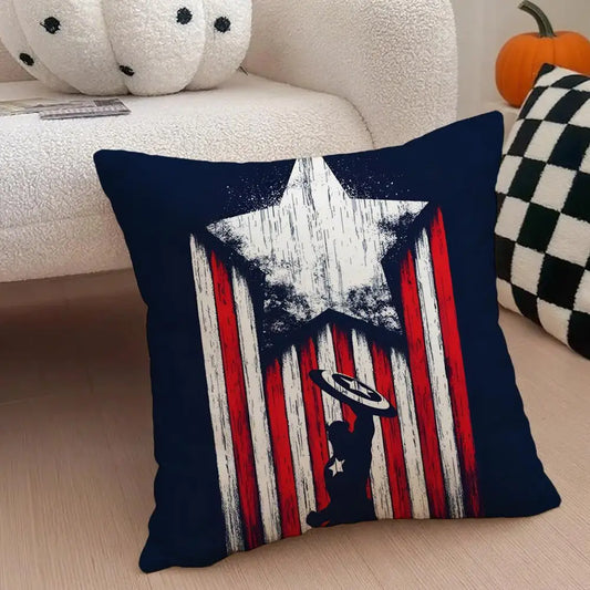 Poszewka na poduszkę Captain America – dynamiczny portret