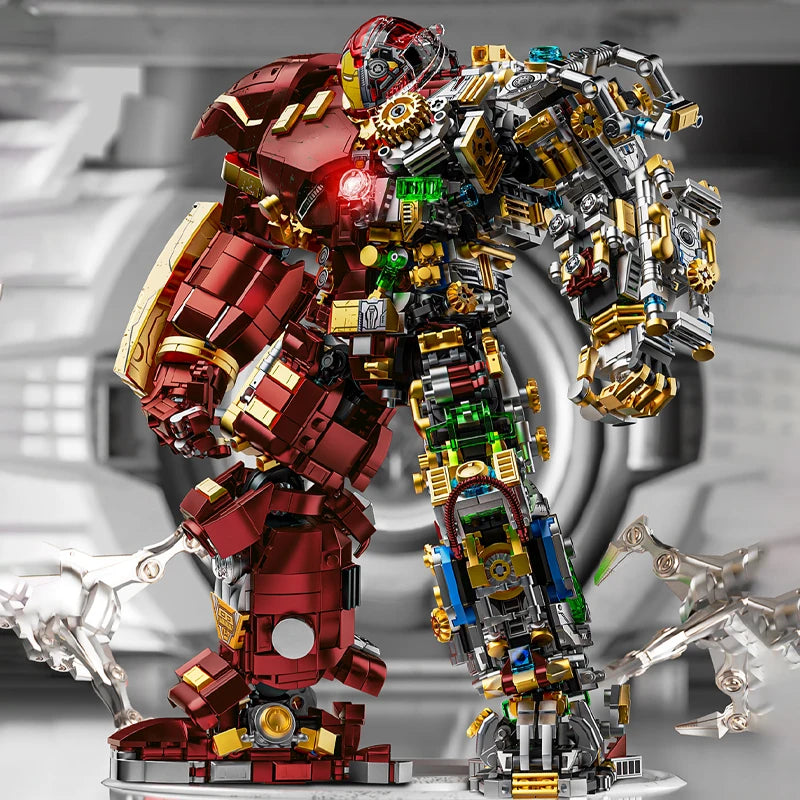 Figurka z klocków Avengers Iron Man Buster – zestaw konstrukcyjny, 2653 elementy