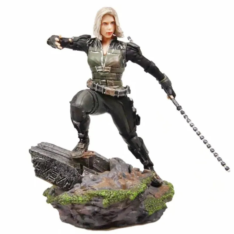 Figurka Avengers Black Widow – strój taktyczny z biczem