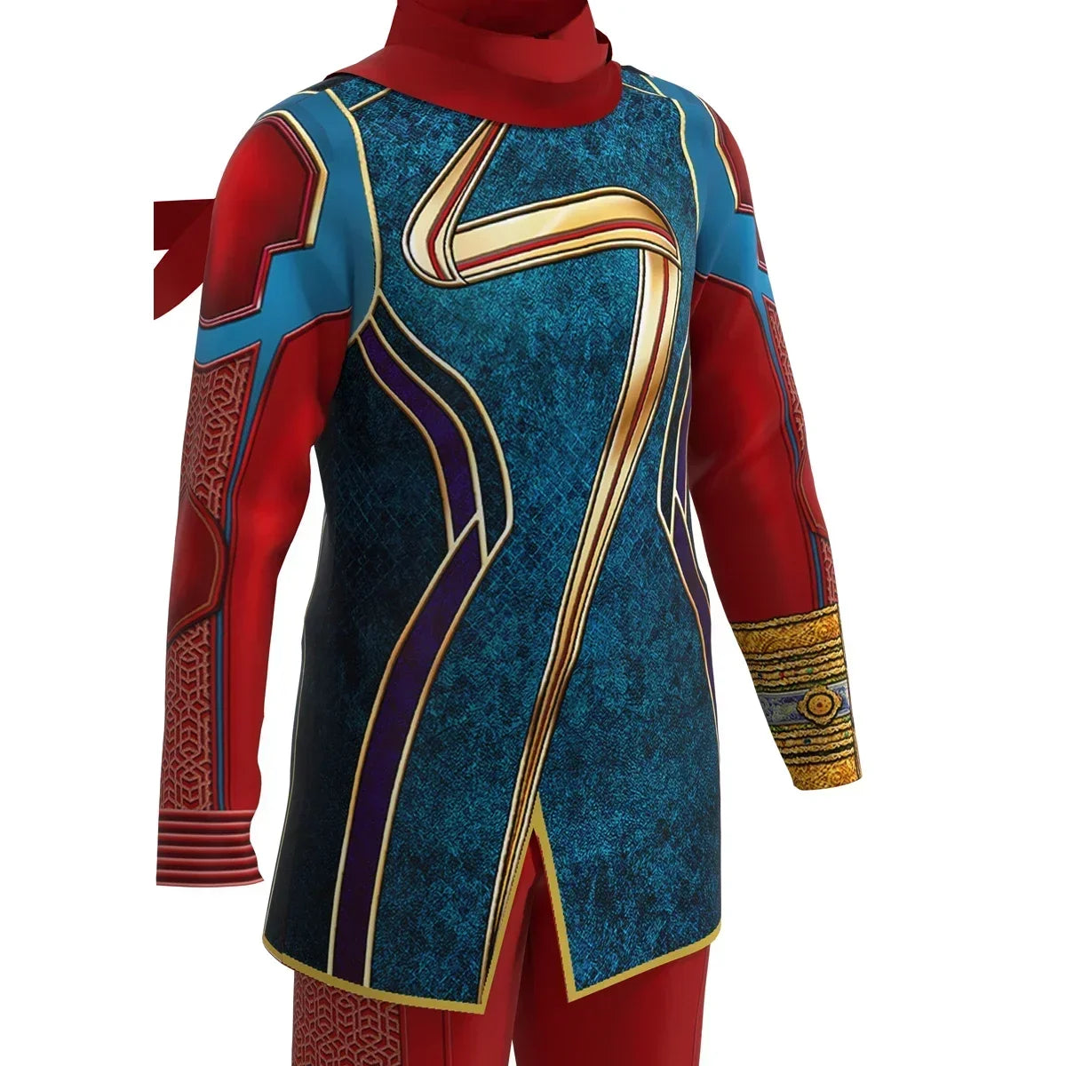 Kombinezon cosplayowy Ms. Marvel – Kamala Khan