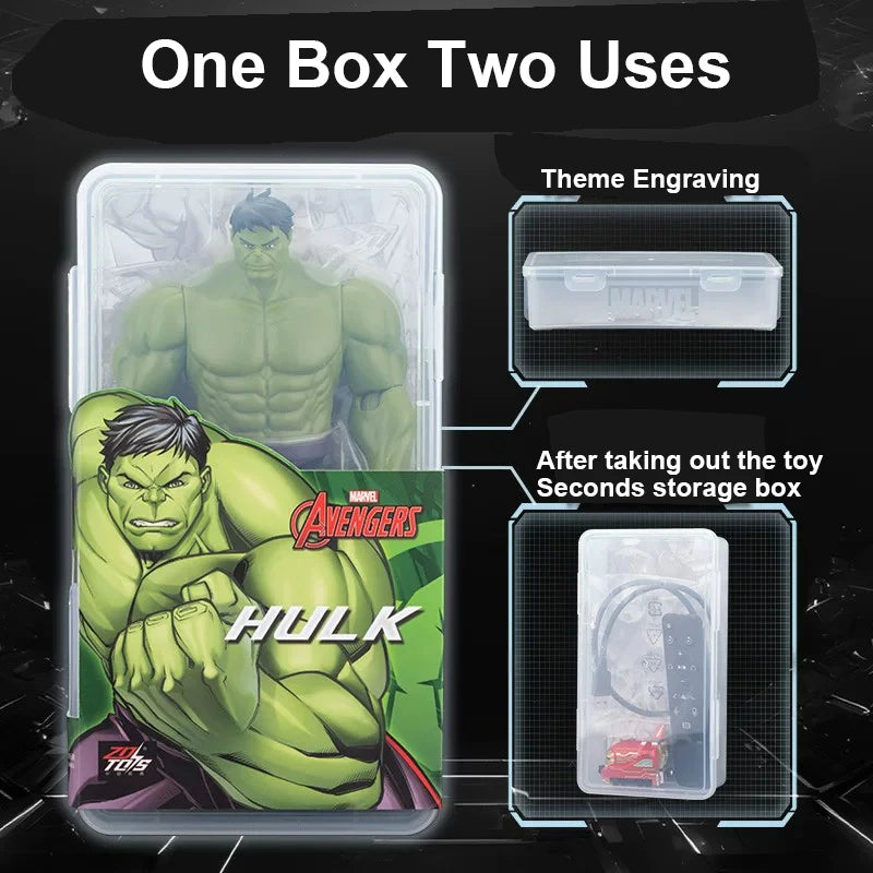 Zestaw Avengers - kolekcja wielu postaci: Iron Man, Thor, Hulk, Spider-Man 18 cm