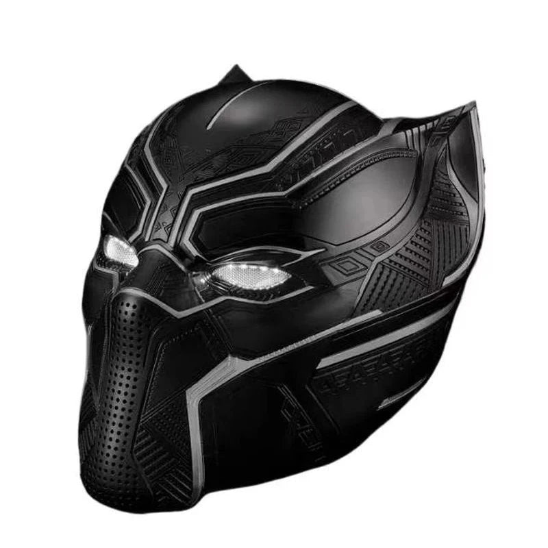 Hełm cosplayowy Black Panther – skala 1:1, do noszenia, wysoki poziom detali