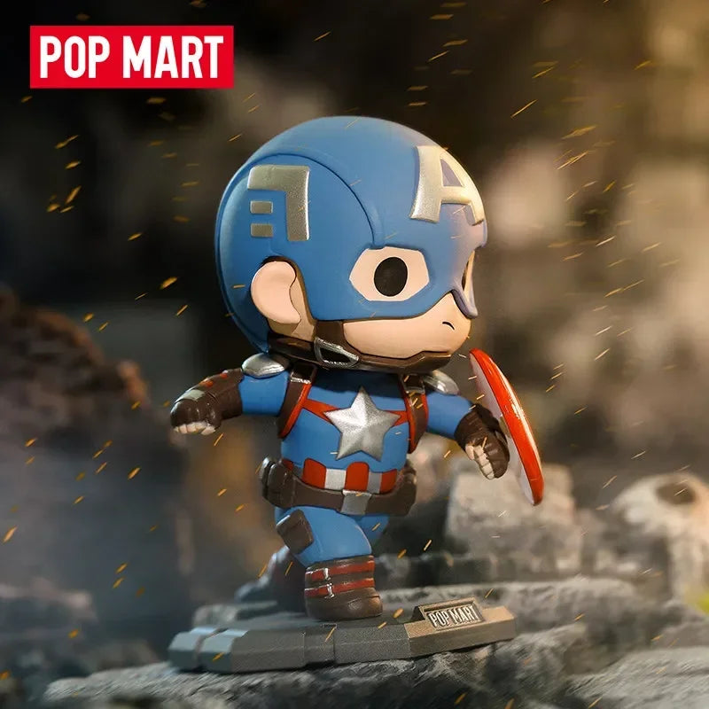 Kartonowy stojak POP MART Avengers – pudełko ekspozycyjne na 12 sztuk