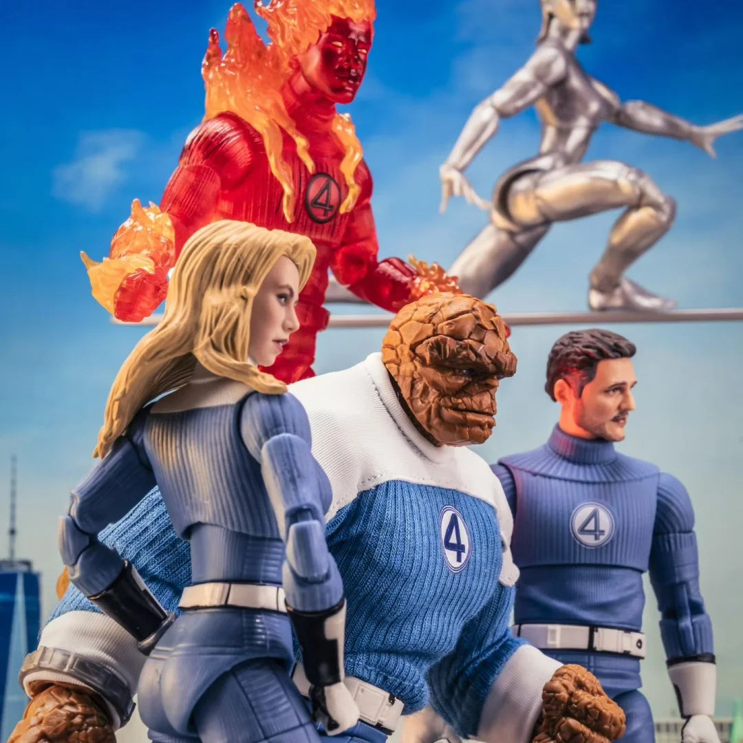 Figurka The Thing – niebiesko-biały uniform Fantastycznej Czwórki