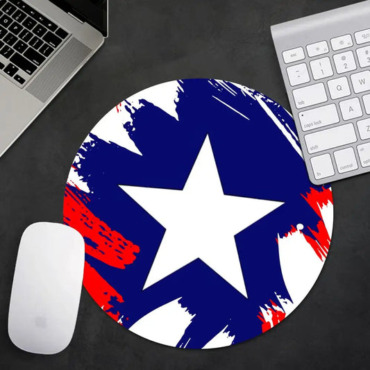 Podkładka pod mysz Avengers Captain America – granatowa gwiazda