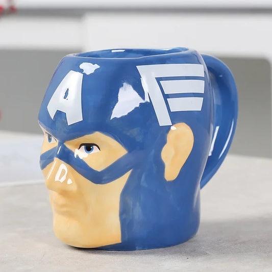 Kubek ceramiczny 3D Captain America – głowa z hełmem
