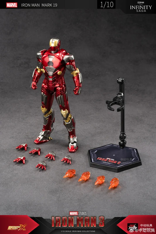 Figurka ZD Toys Iron Man MK19 – wariant w pozycji stojącej
