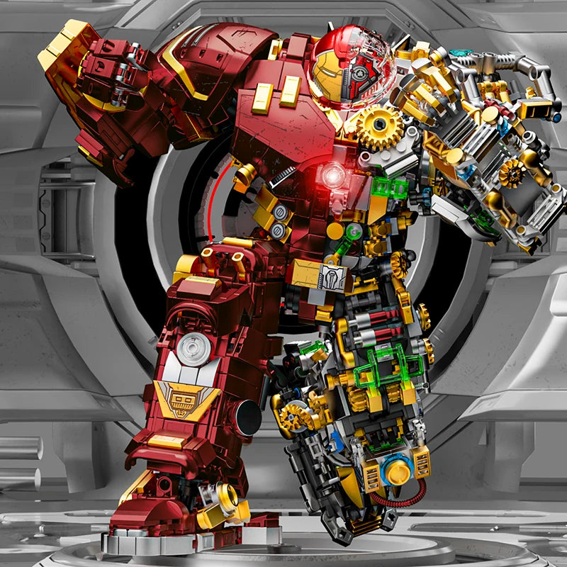 Figurka z klocków Avengers Iron Man Buster – zestaw konstrukcyjny, 2776 elementów