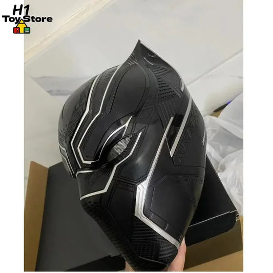 Hełm cosplayowy Black Panther – skala 1:1, do noszenia, wysoki poziom detali