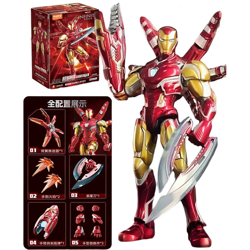 Figurka Blokees Avengers Iron Man MK85 – ostrza energetyczne, Infinity Saga