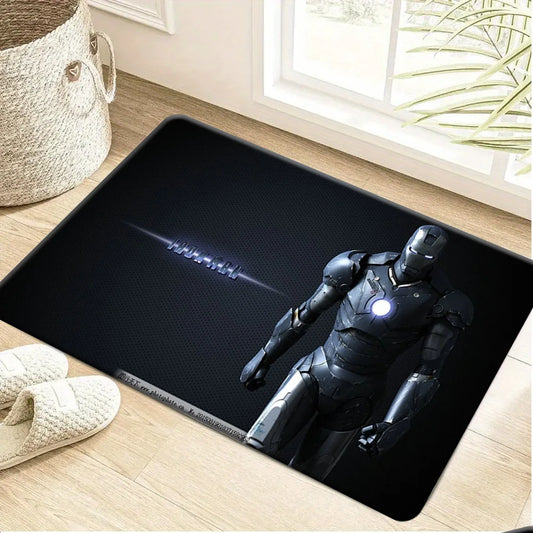 Mata Avengers Iron Man – ciemna, srebrna zbroja