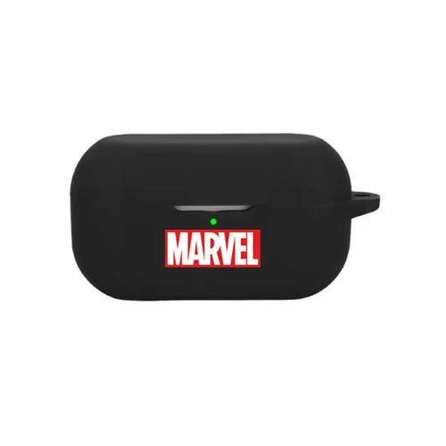 Etui na słuchawki Marvel Comics – Czarno-czerwone logo
