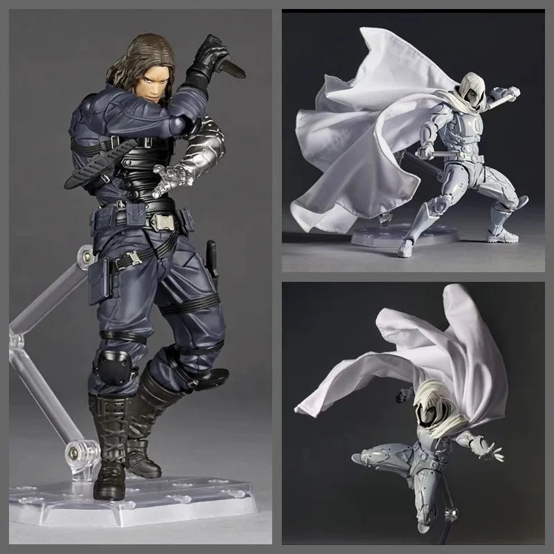 Figurka Winter Soldier – bioniczne ramię, artykułowana poza bojowa