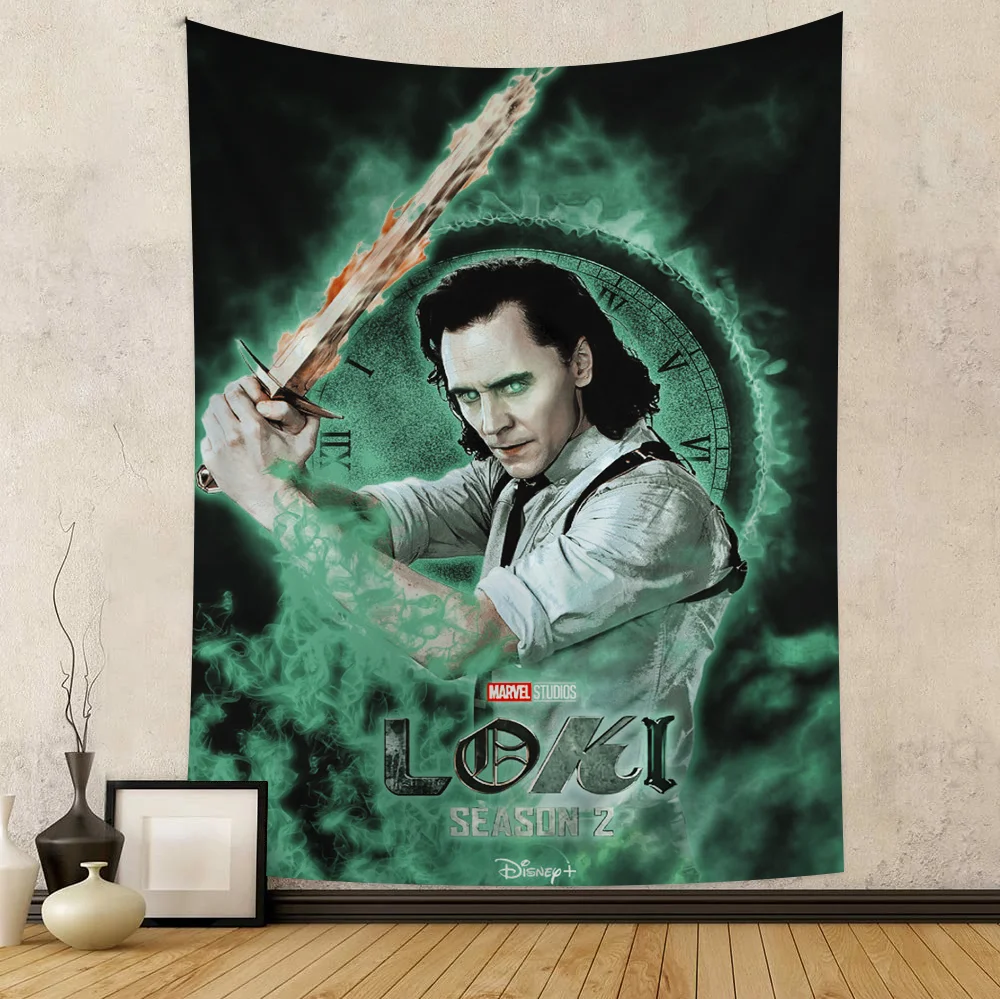 Tapeta Loki – plakat sezonu 2 z zegarem